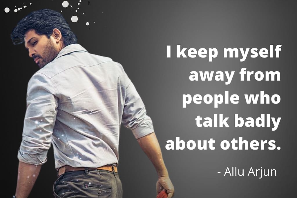 10 Quotes By Allu Arjun That Can Change Your Life Image