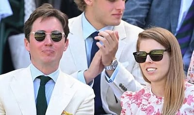 Princess Beatrice And Husband Edo Look Loved Up As Couple Enjoy Wimbledon